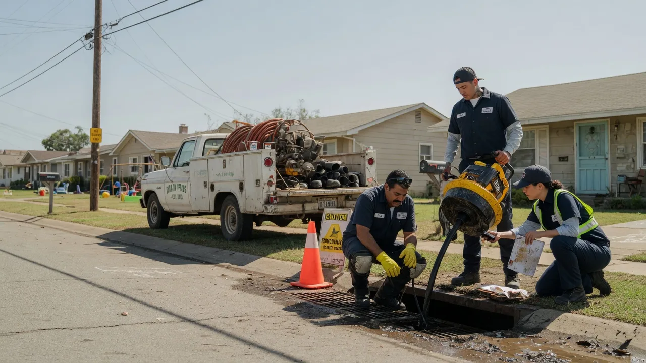 Drain Cleaning in Mirando City, TX near me